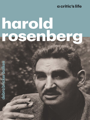 cover image of Harold Rosenberg